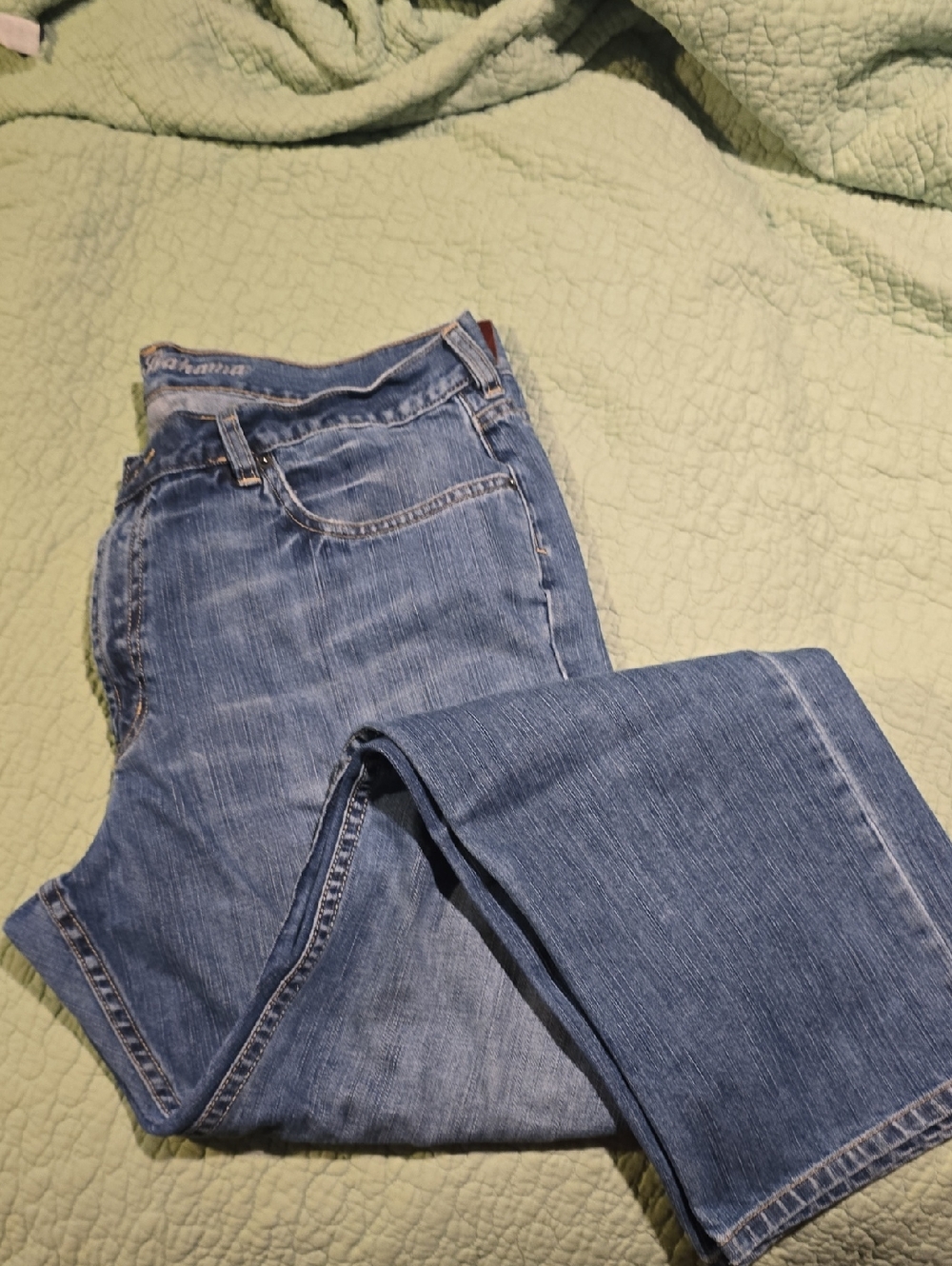 Tommy Bahama Mens 5 Pocket Straight 100% Cotton Denim Jeans 42x34
